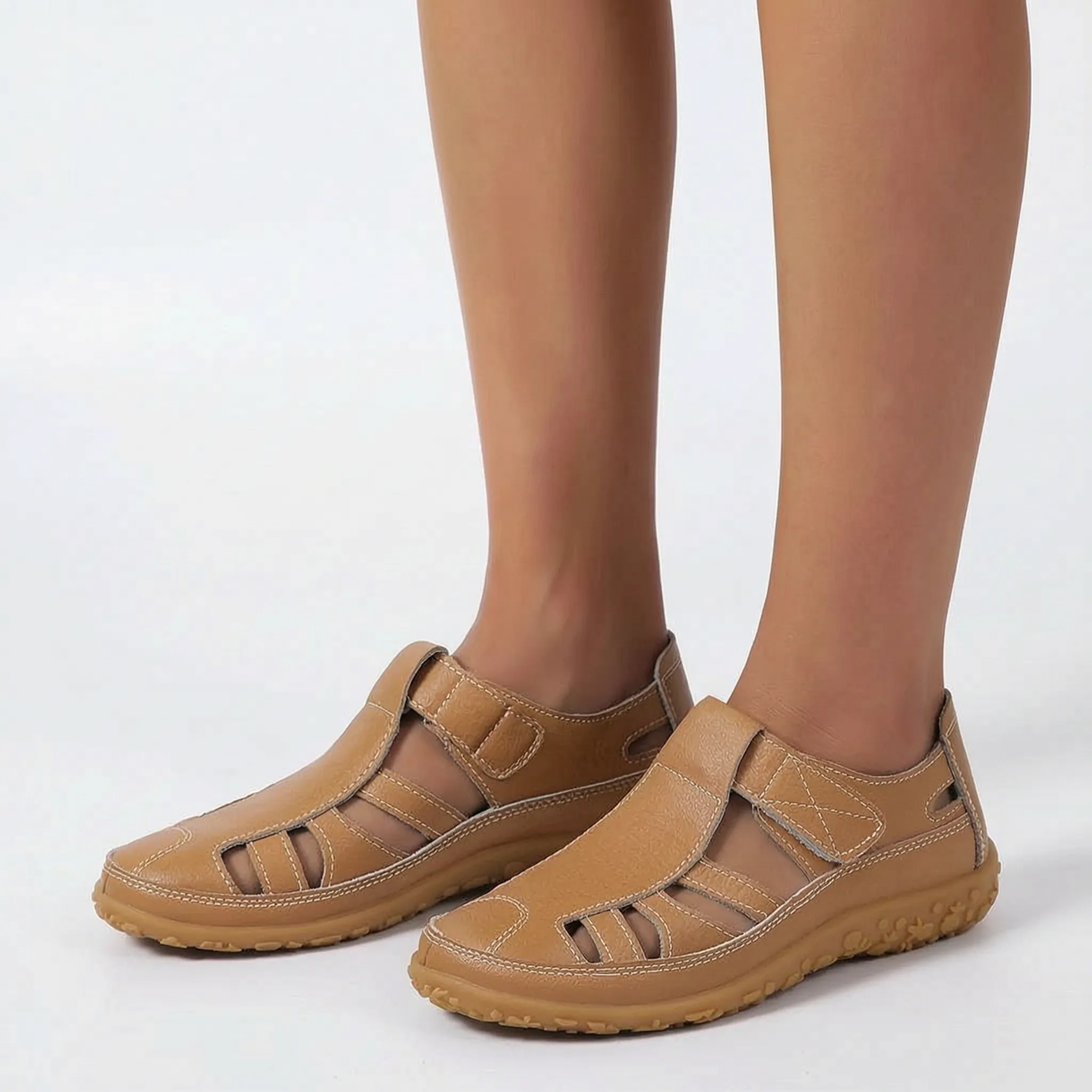 Aerica  - Ladies Gladiator Sandals With Adjustable Strap Summer City Walks