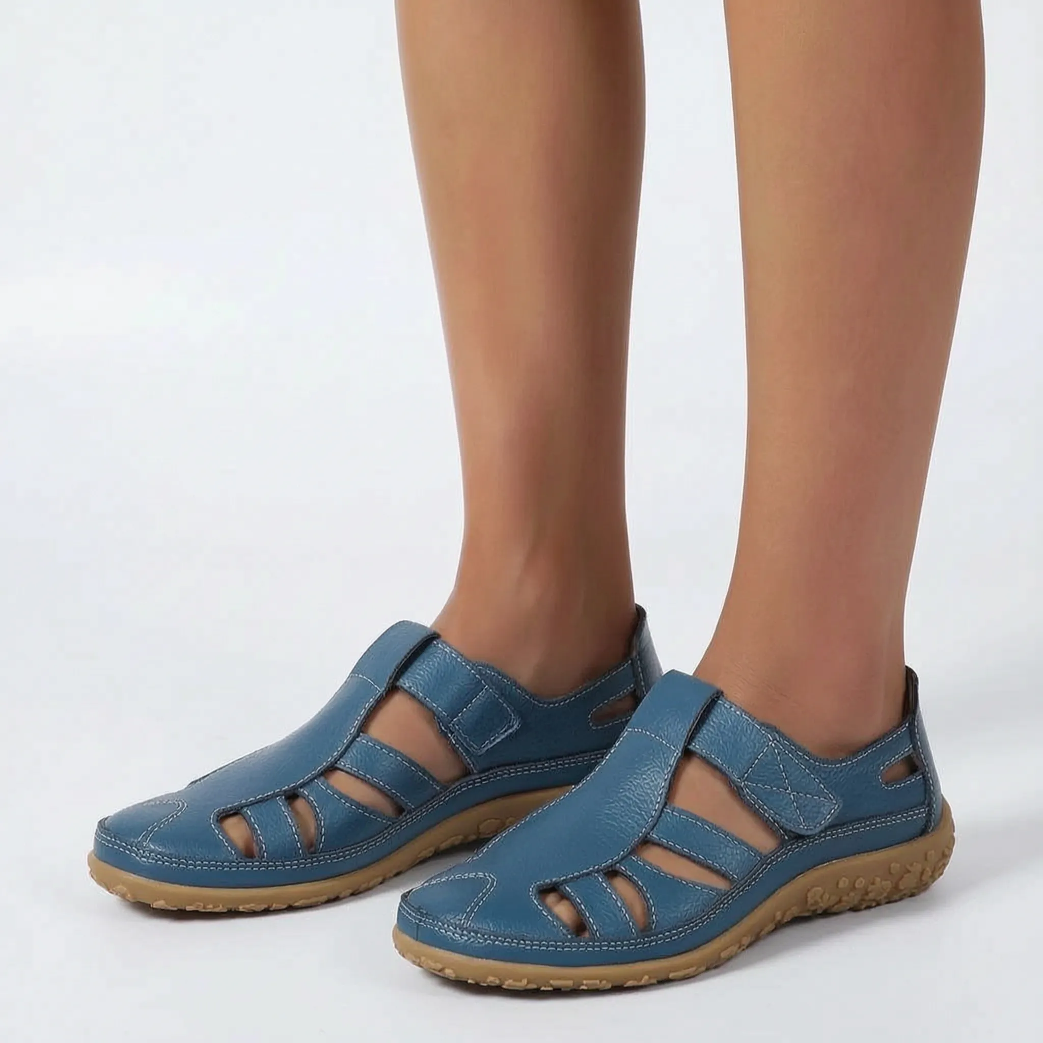 Aerica  - Ladies Gladiator Sandals With Adjustable Strap Summer City Walks