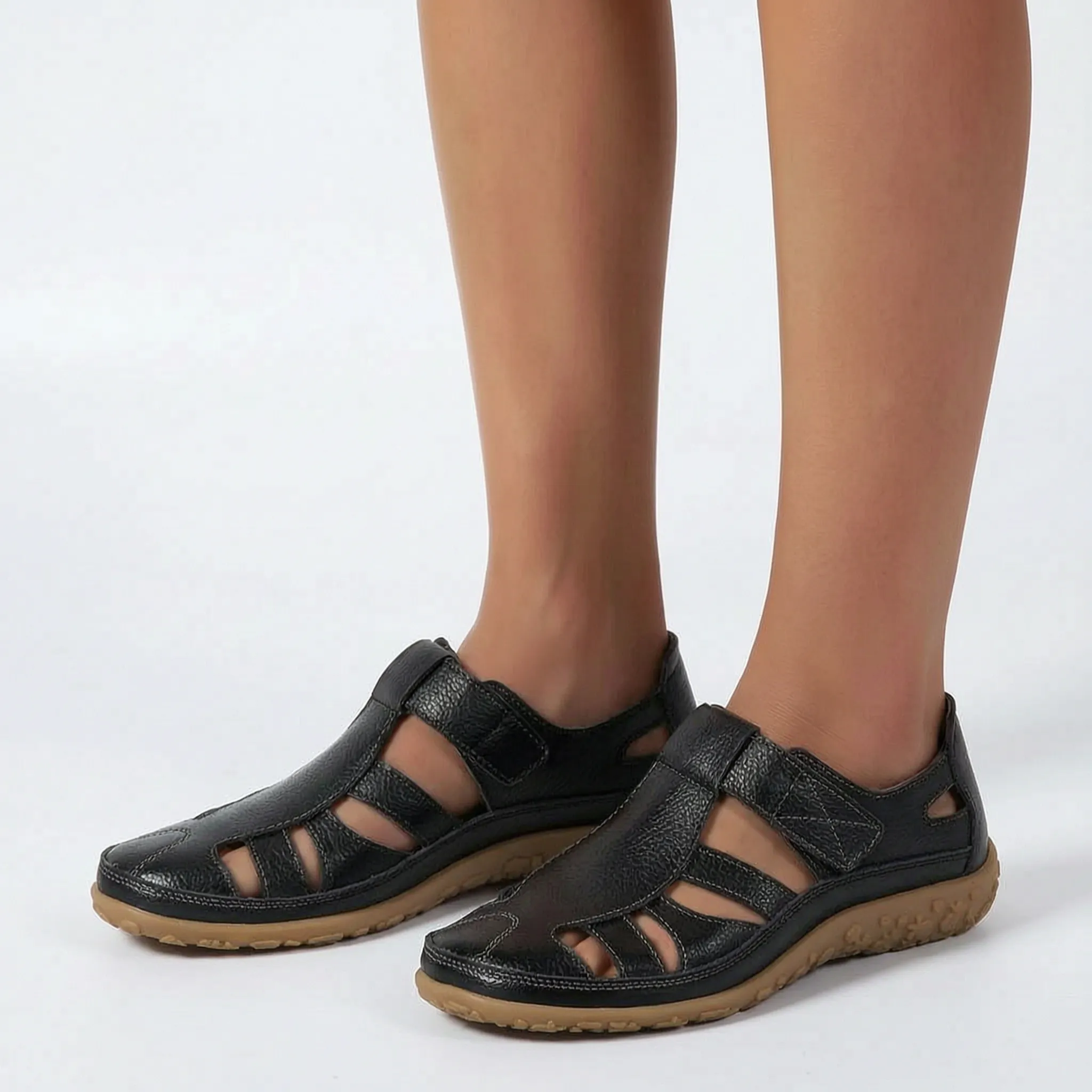 Aerica  - Ladies Gladiator Sandals With Adjustable Strap Summer City Walks