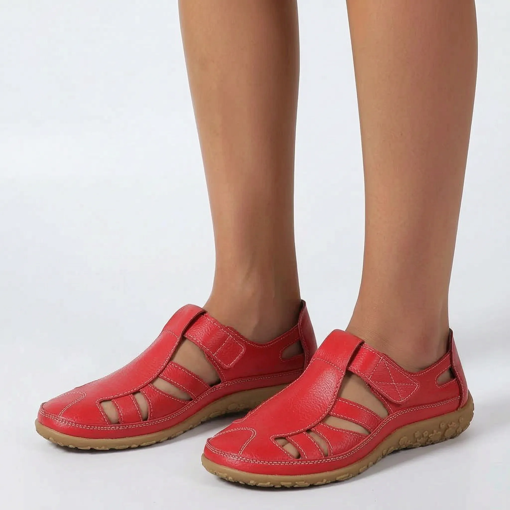 Aerica  - Ladies Gladiator Sandals With Adjustable Strap Summer City Walks
