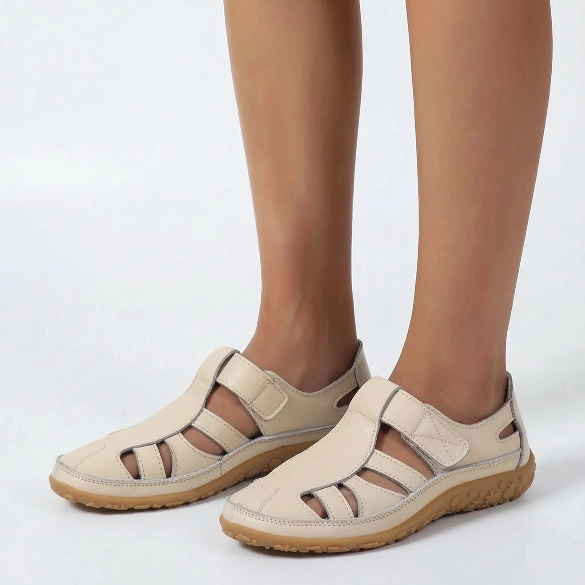 Aerica  - Ladies Gladiator Sandals With Adjustable Strap Summer City Walks