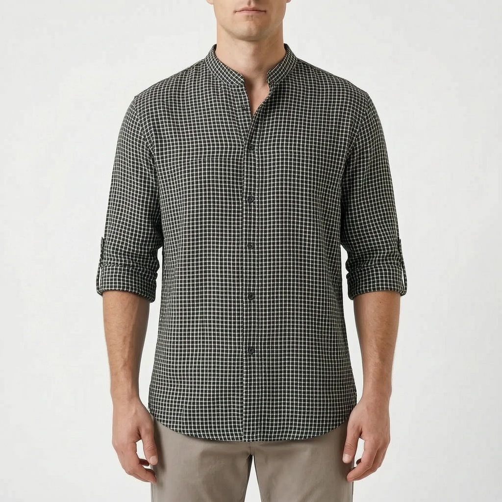 Aeris - Band Collar Shirt