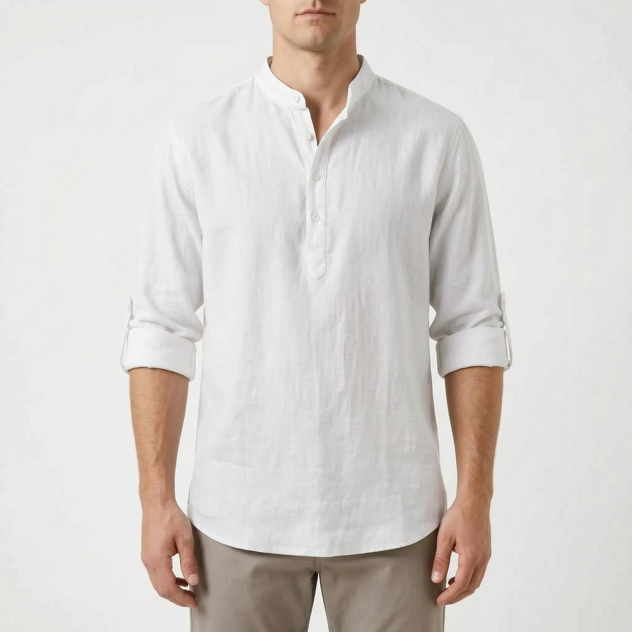 Aeris - Band Collar Shirt