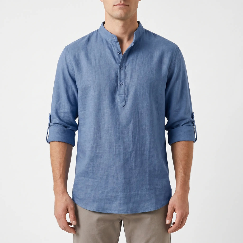 Aeris - Band Collar Shirt
