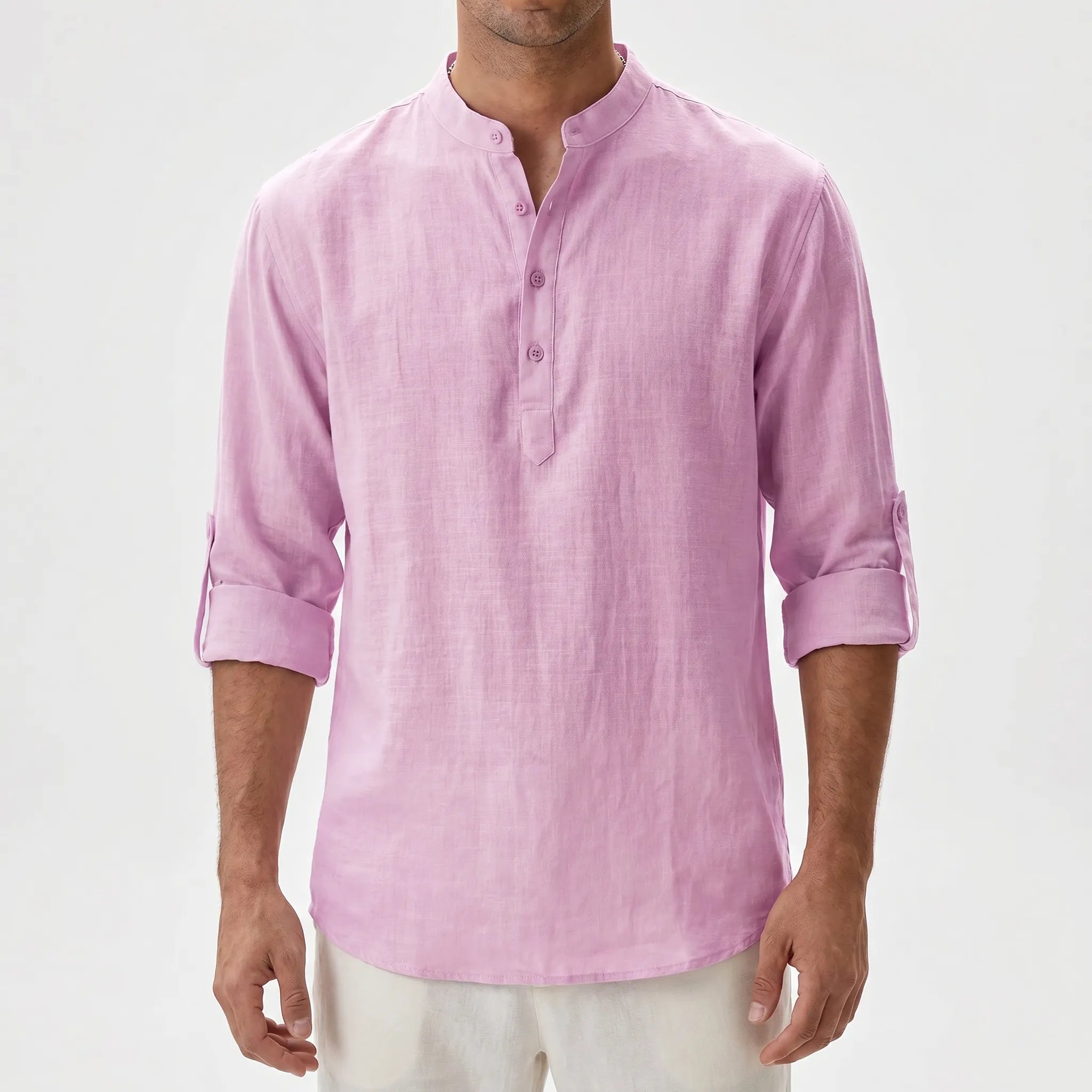 Aeris - Band Collar Shirt