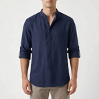 Aeris - Band Collar Shirt