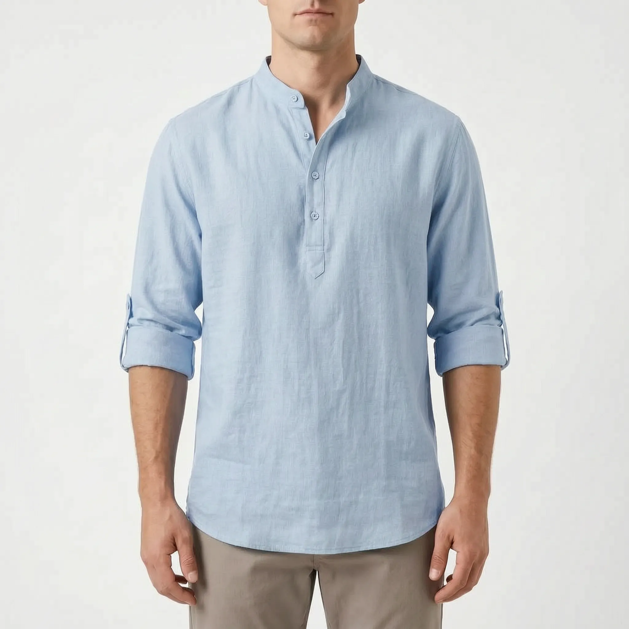 Aeris - Band Collar Shirt