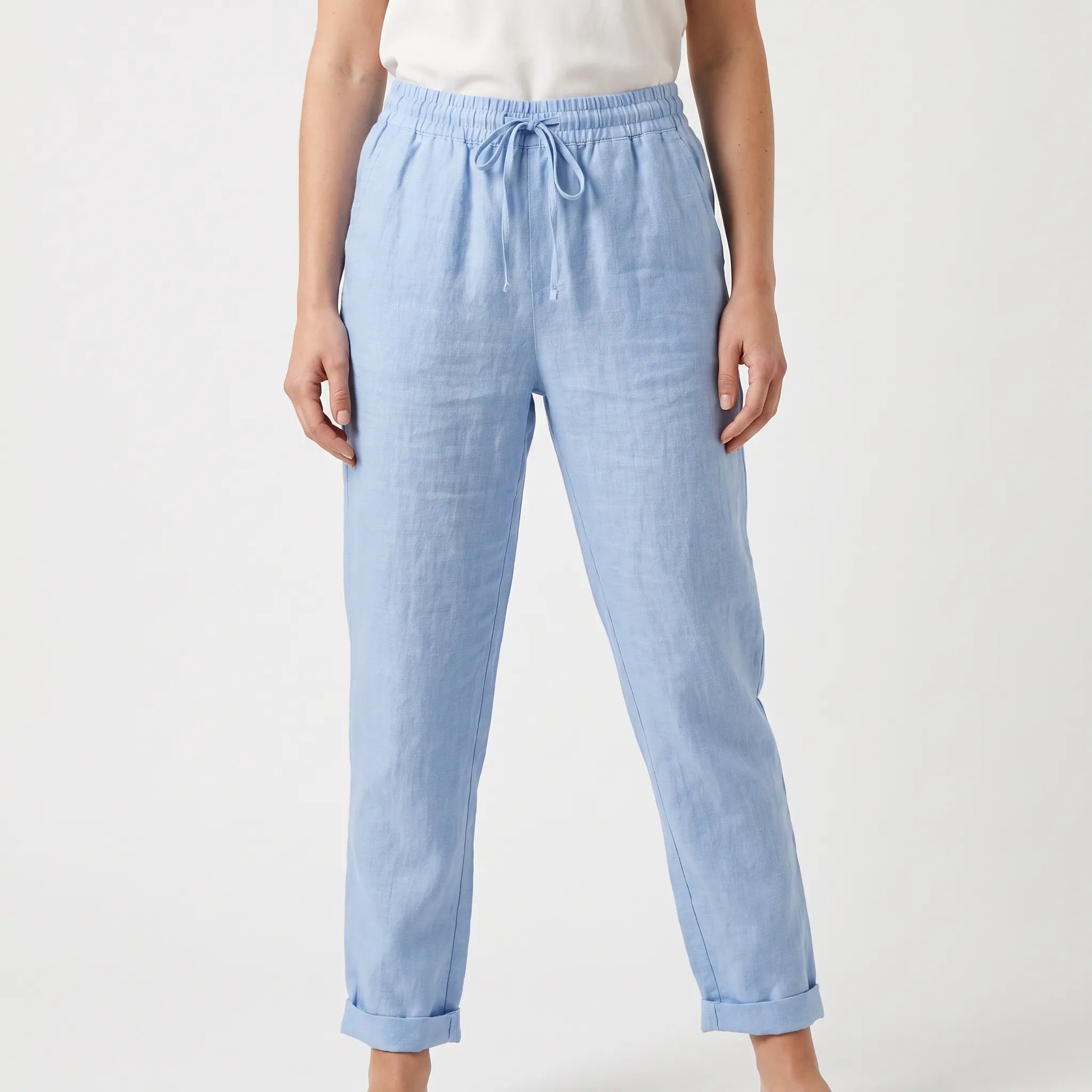 Aeriya  - Casual Straight-Leg Trousers Everyday Casual Wear