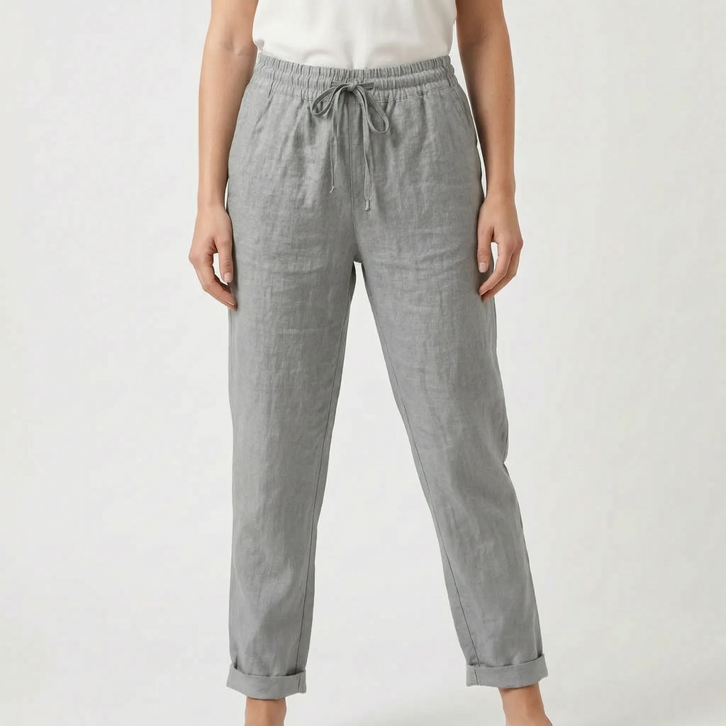 Aeriya  - Casual Straight-Leg Trousers Everyday Casual Wear