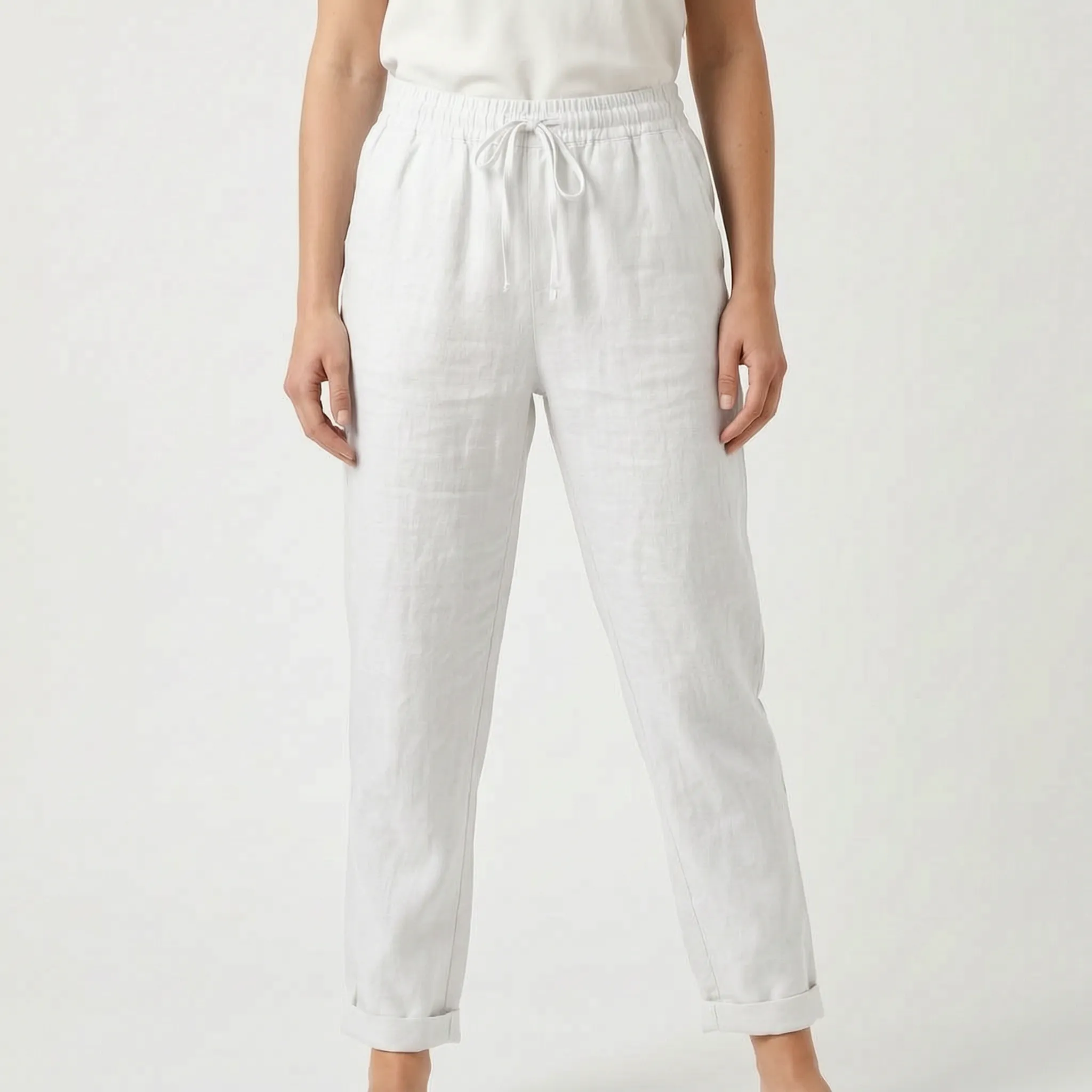 Aeriya  - Casual Straight-Leg Trousers Everyday Casual Wear