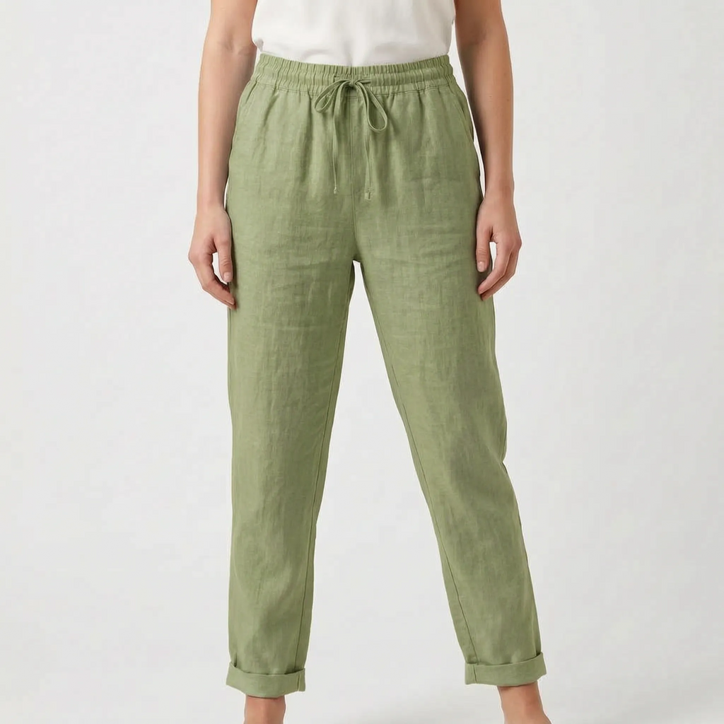 Aeriya  - Casual Straight-Leg Trousers Everyday Casual Wear
