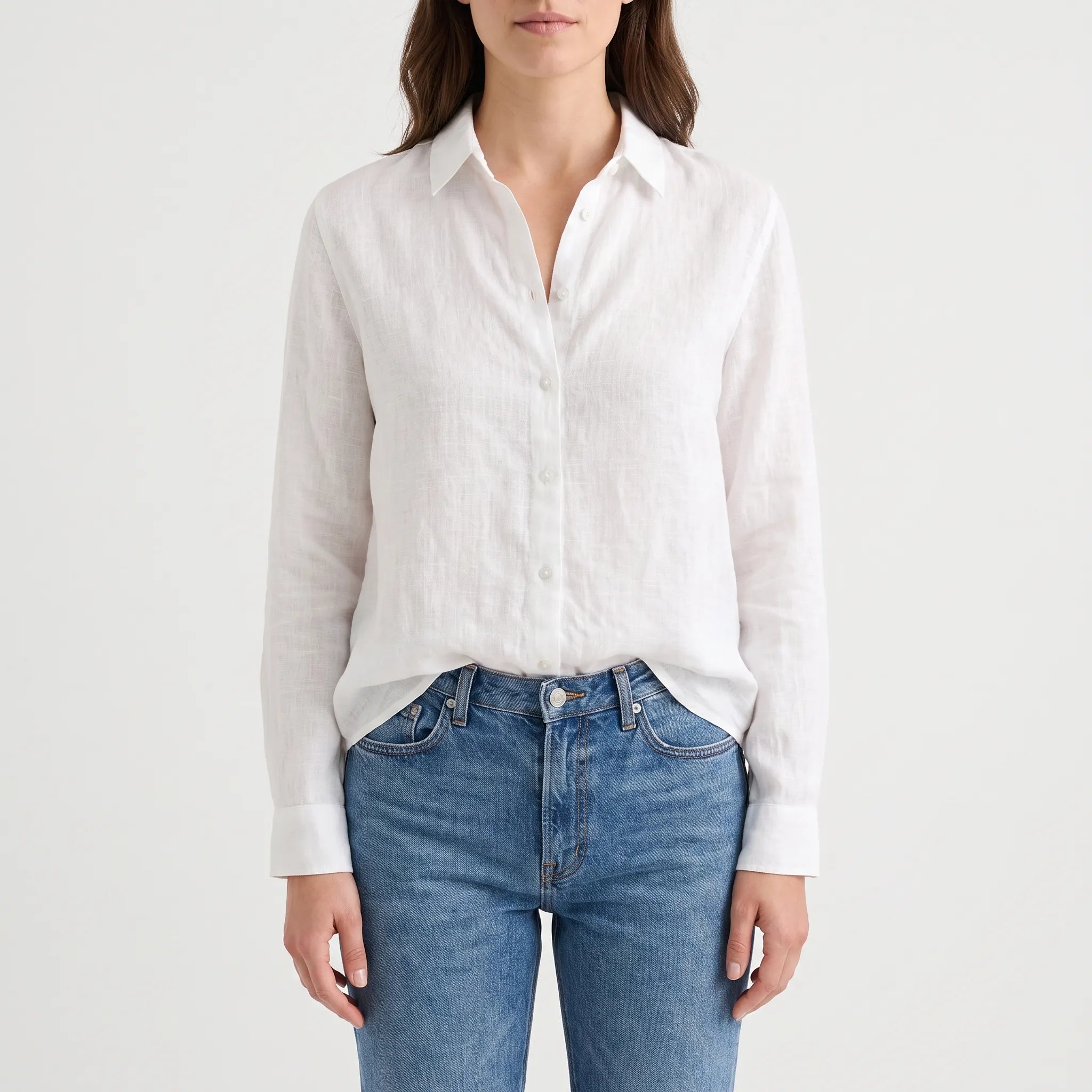 AeroBreeze  - Relaxed Fit Oversized Button-Down Shirt Casual Layering