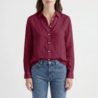 AeroBreeze  - Relaxed Fit Oversized Button-Down Shirt Casual Layering