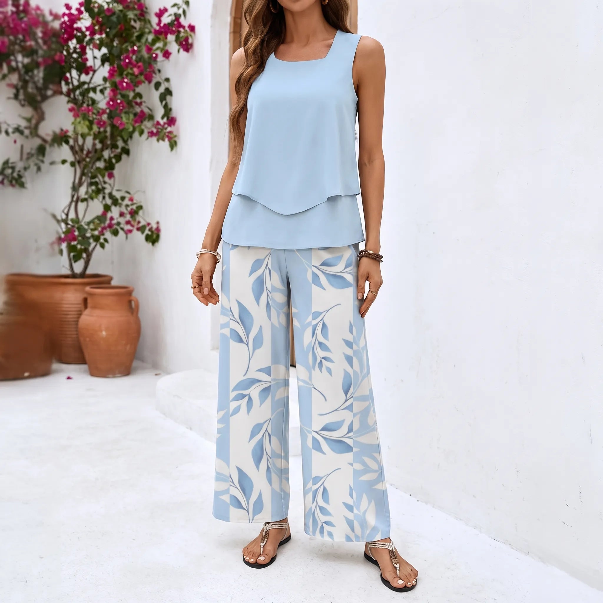 AeroSet  - Two Piece Set Womens Summer Casual Wear