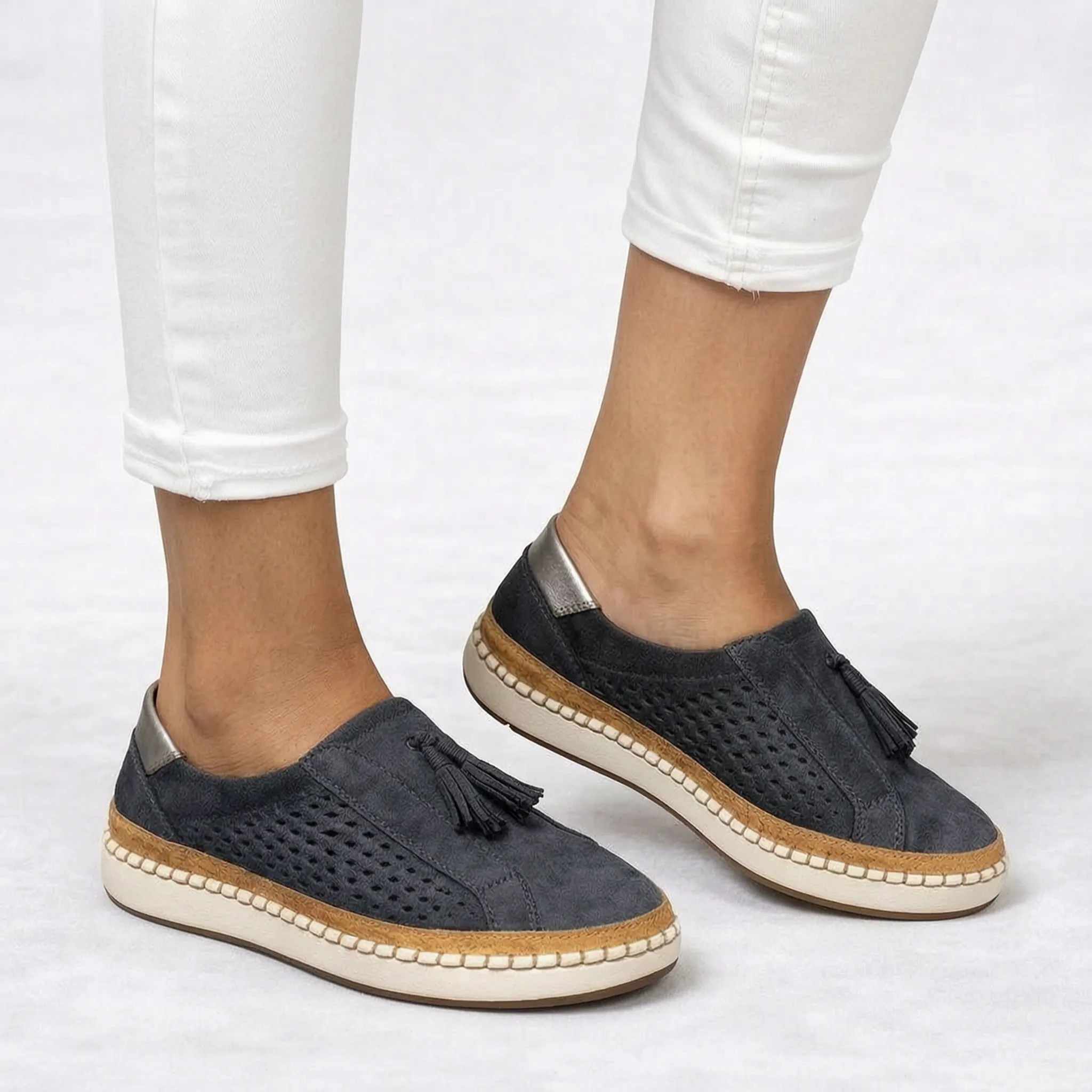 Aerolou  - Casual Slip-On Tassel Loafers Casual Daily Wear