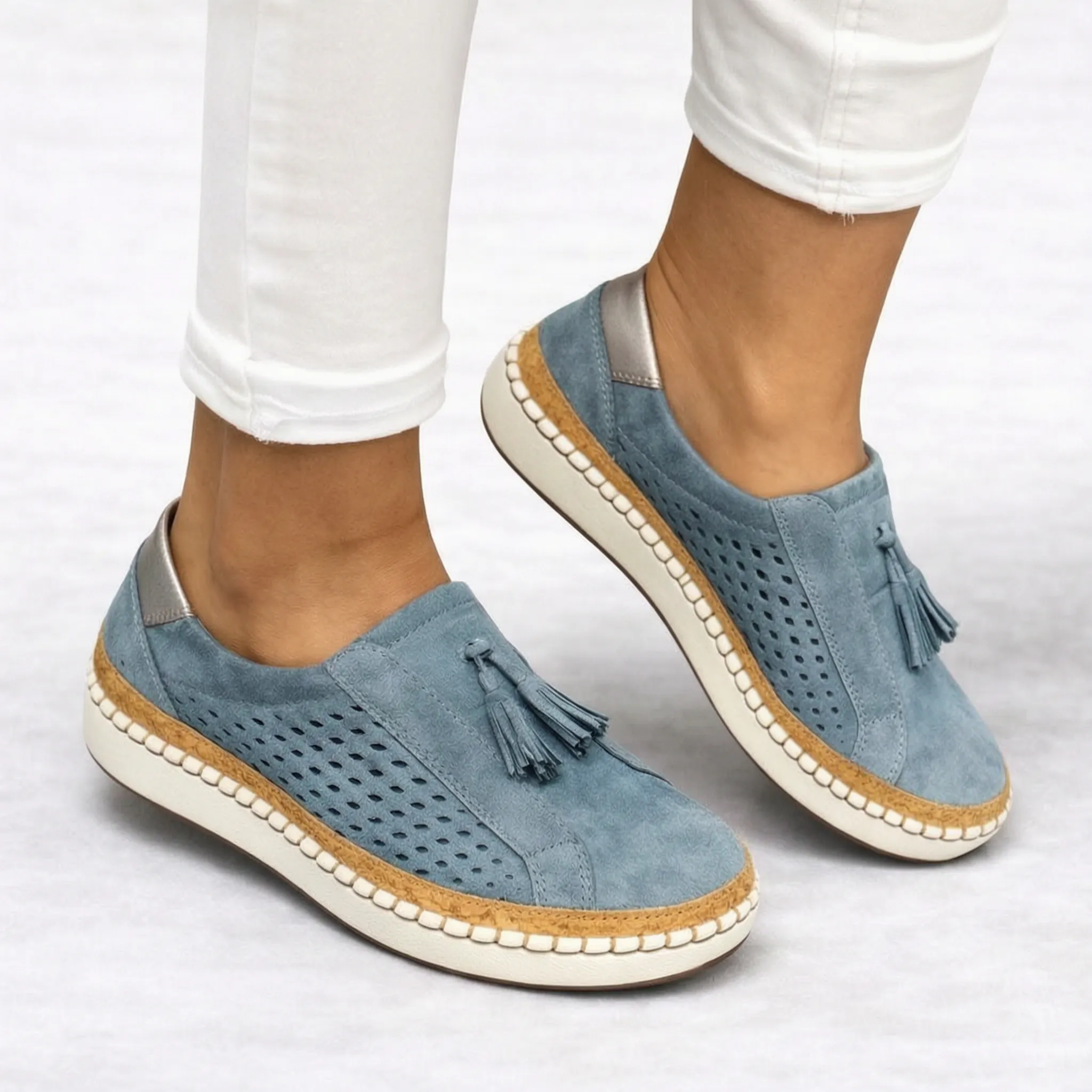 Aerolou  - Casual Slip-On Tassel Loafers Casual Daily Wear