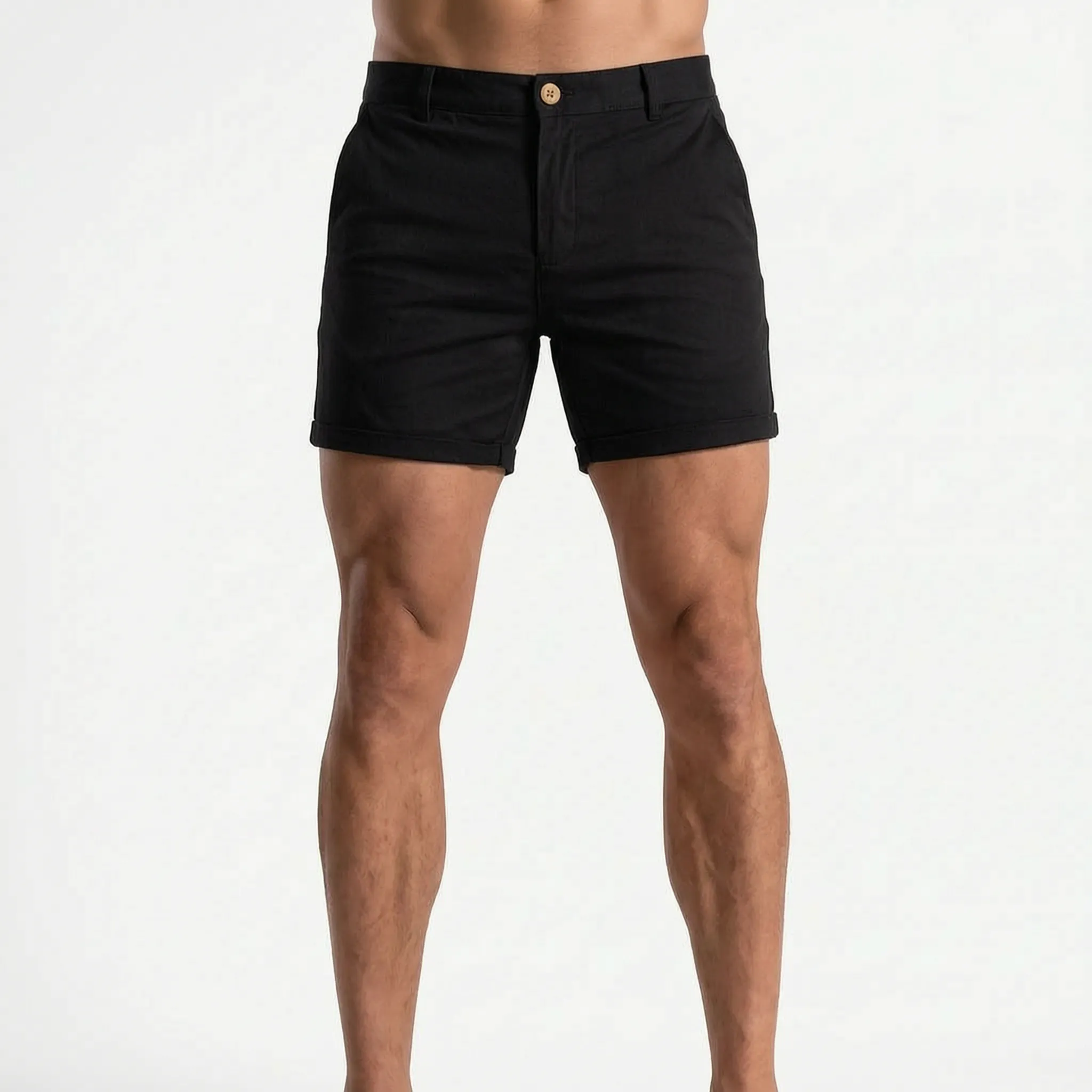 Aestus - Mens Tailored Casual Summer Chino Shorts