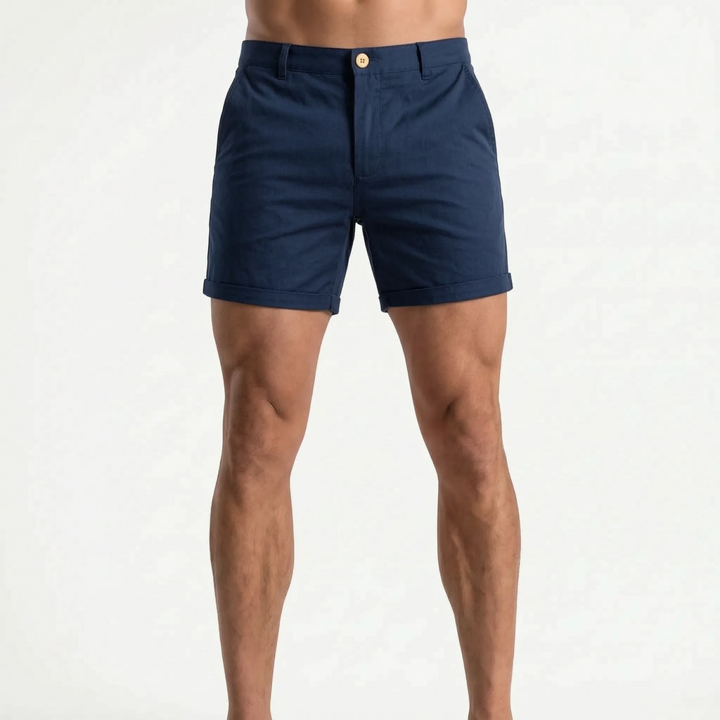 Aestus - Mens Tailored Casual Summer Chino Shorts