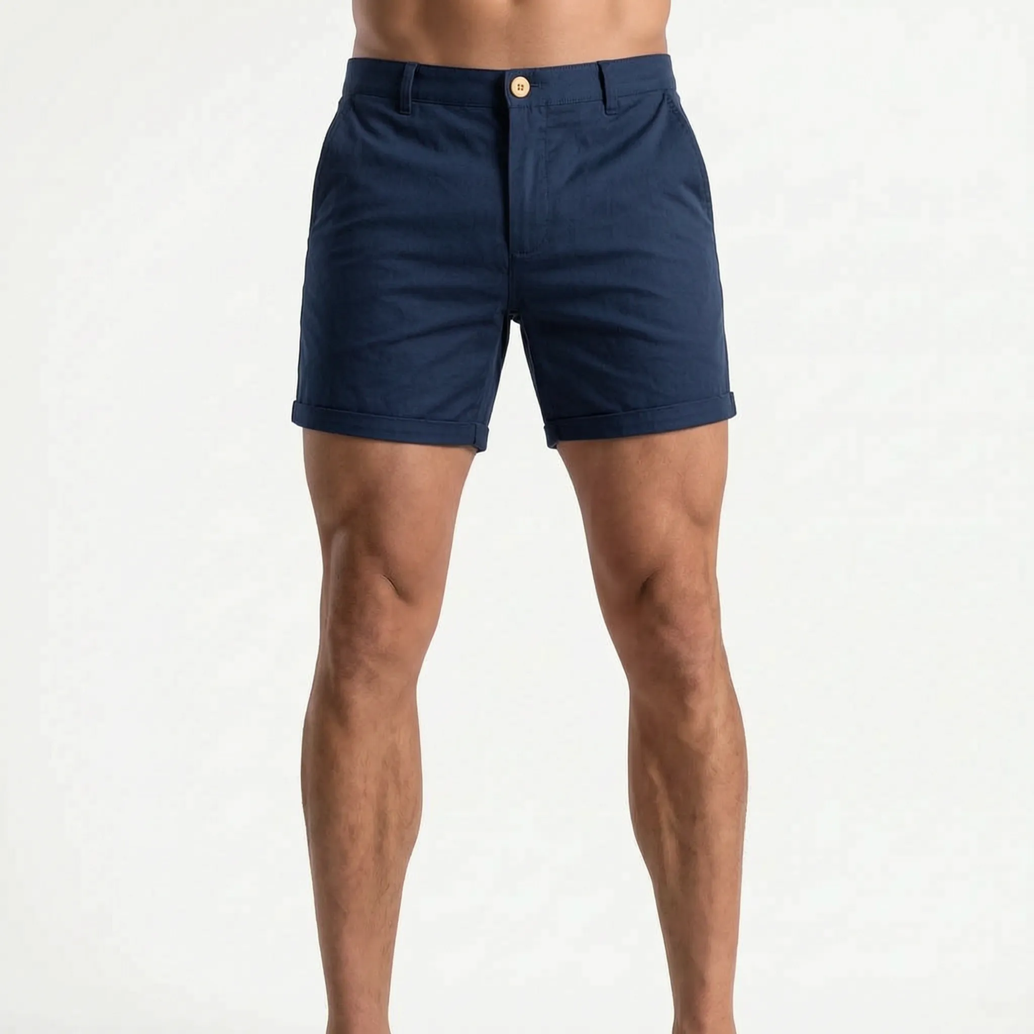 Aestus - Mens Tailored Casual Summer Chino Shorts