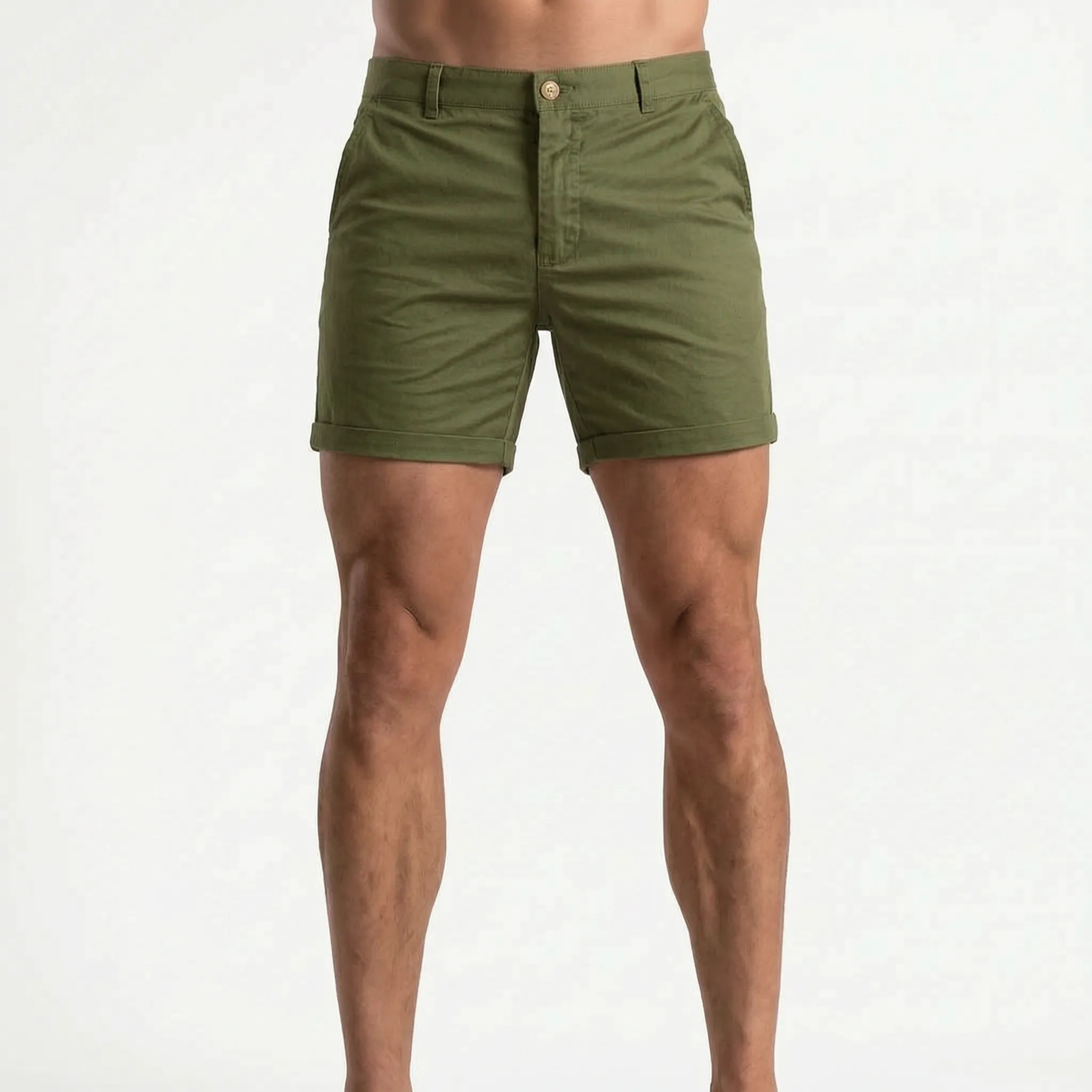 Aestus - Mens Tailored Casual Summer Chino Shorts
