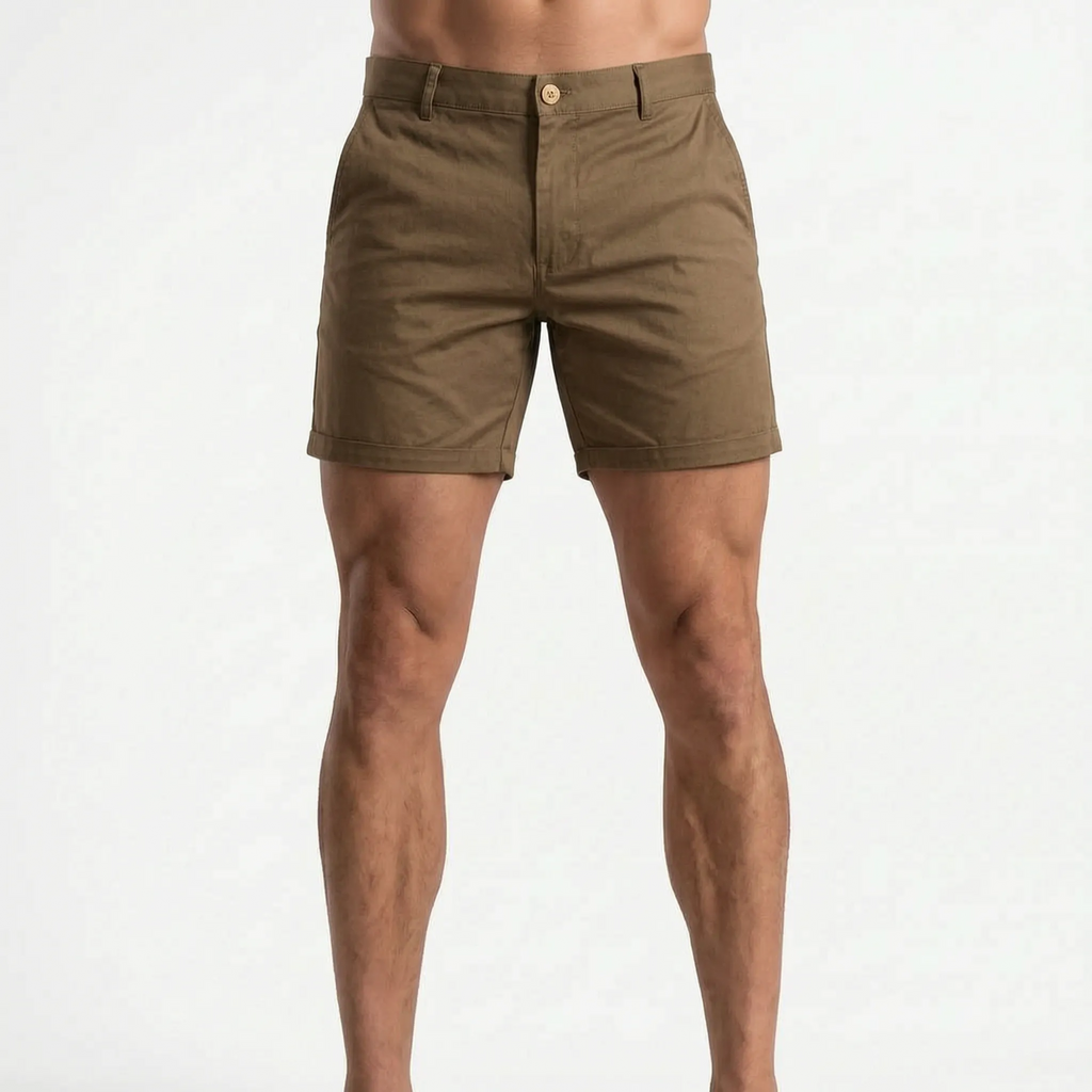 Aestus - Mens Tailored Casual Summer Chino Shorts