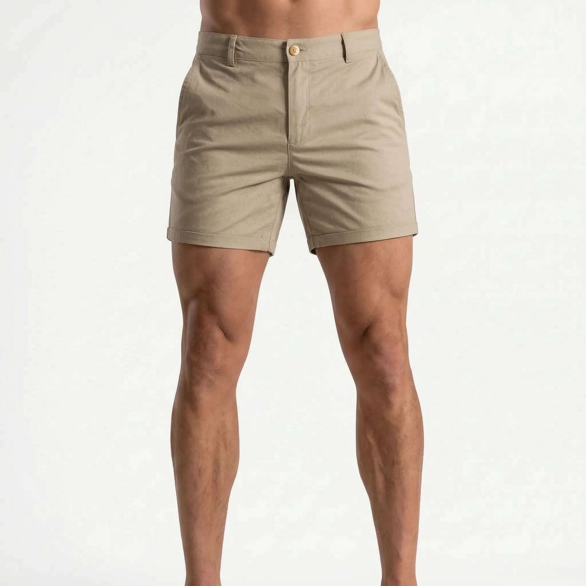 Aestus - Mens Tailored Casual Summer Chino Shorts
