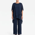 AineSuit  - Elegant Layered Formal Trouser Suit Formal Events