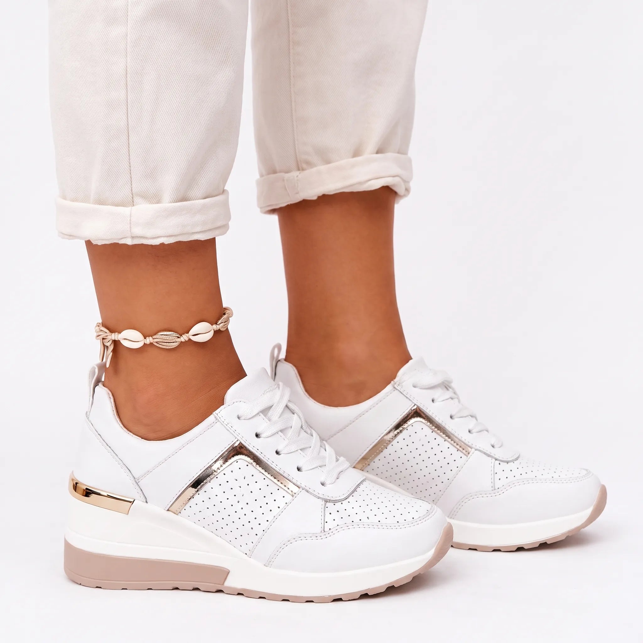 Airstep  - Casual Wedge Trainers Daily City Walks