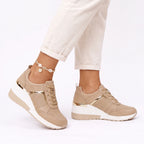 Airstep  - Casual Wedge Trainers Daily City Walks