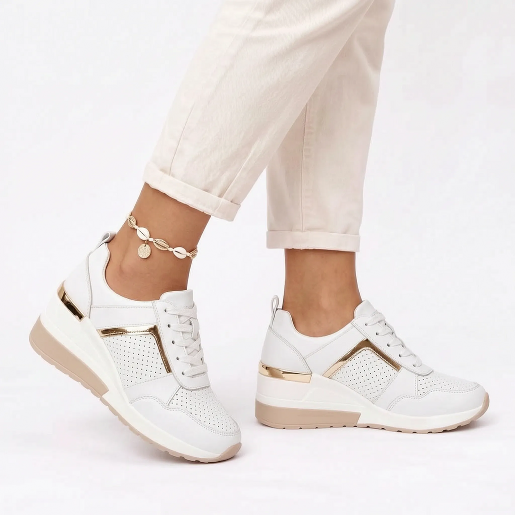 Airstep  - Casual Wedge Trainers Daily City Walks