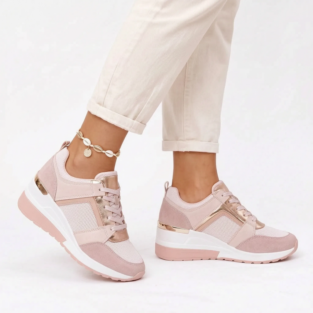 Airstep  - Casual Wedge Trainers Daily City Walks