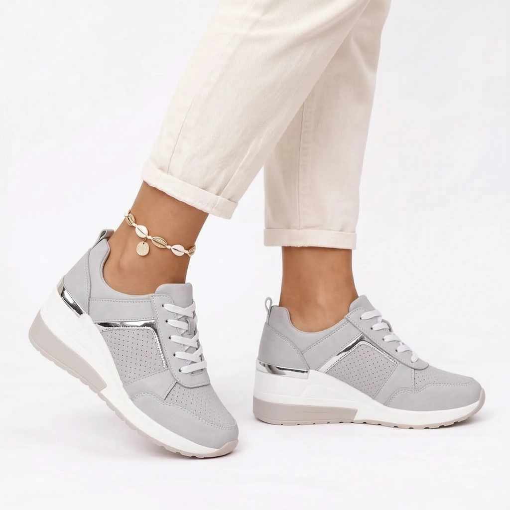 Airstep  - Casual Wedge Trainers Daily City Walks