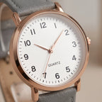 Alvoria  - Minimalist Analogue Women's Wrist Watch Tracking The Time