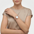 Alvoria  - Minimalist Analogue Women's Wrist Watch Tracking The Time