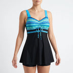 Aquira  - Nautical Print Ladies Swimdress Beach Holidays
