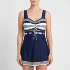 Aquira  - Nautical Print Ladies Swimdress Beach Holidays