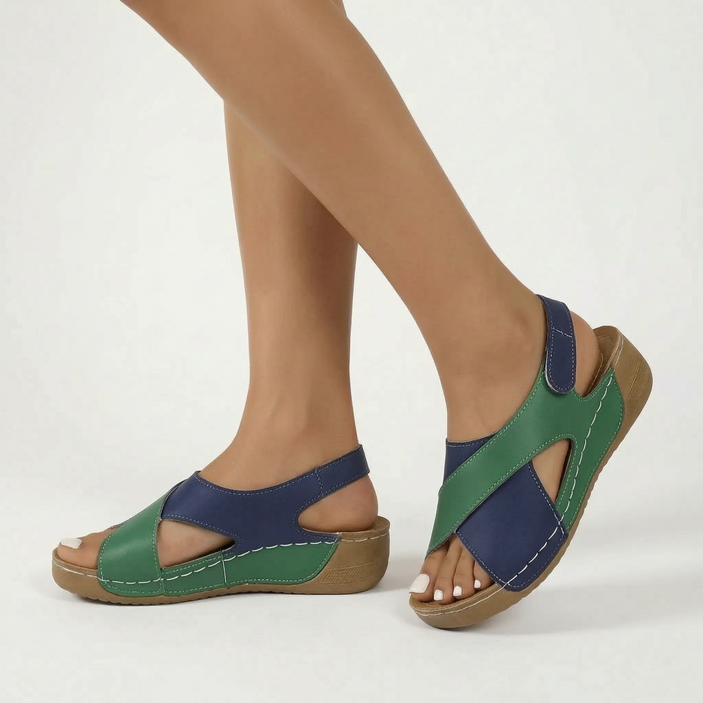 ArchStroll  - Colour-Block Orthopaedic Sandals Daily Walking