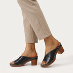 Archollo  - Slip-On Block Heel Sandals Everyday Walking