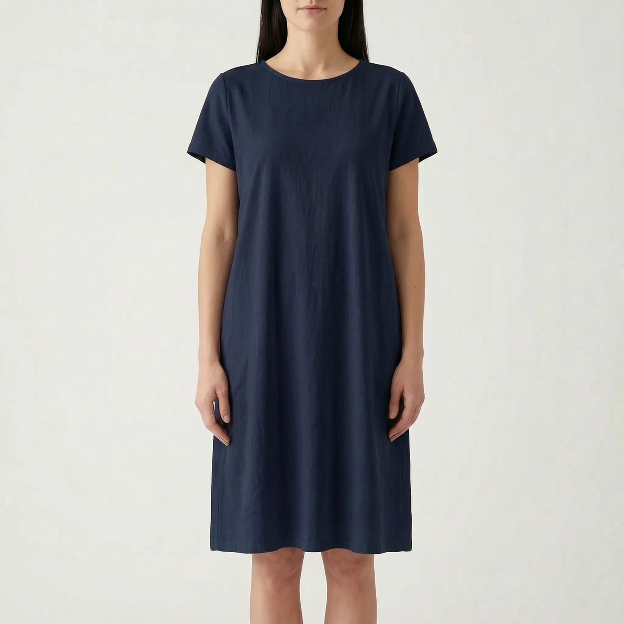 AuraDress  - Womens Relaxed Fit Midi Dress Casual Daytime Outings