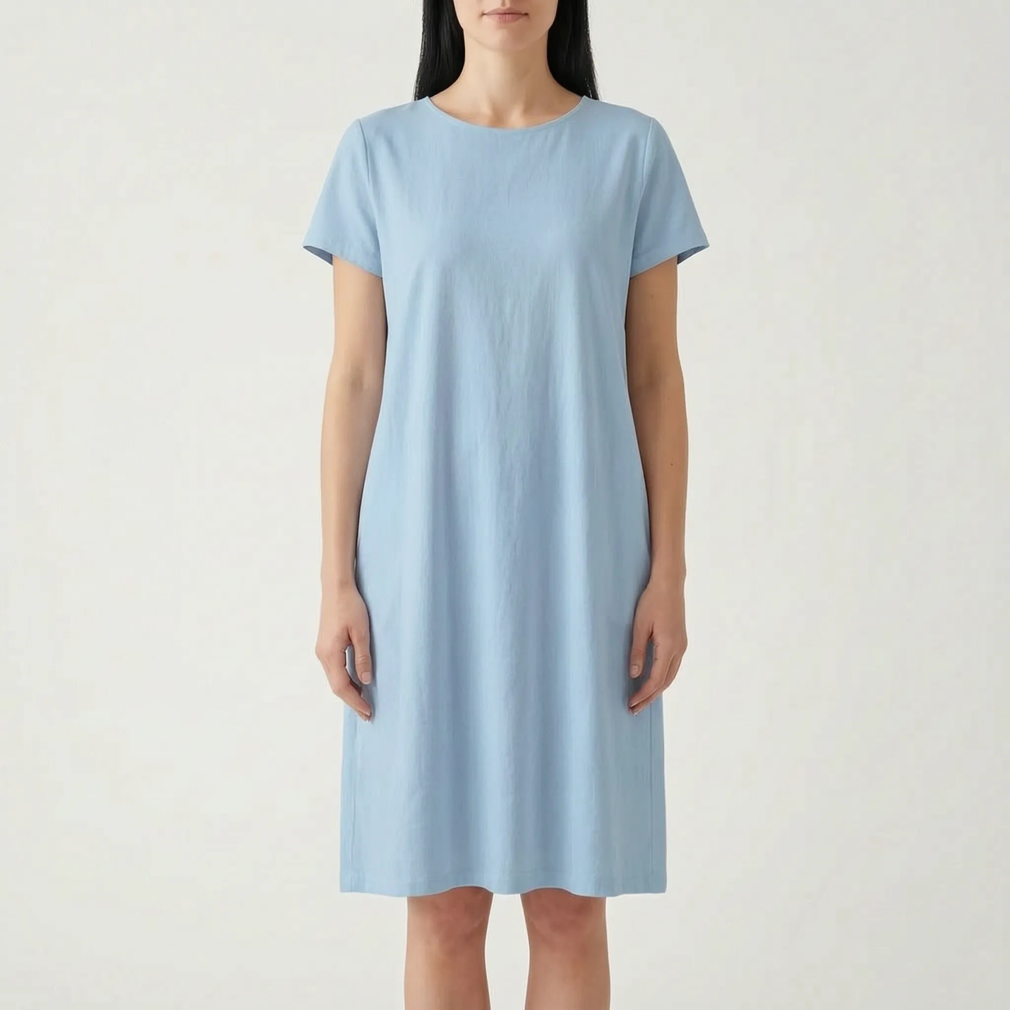 AuraDress  - Womens Relaxed Fit Midi Dress Casual Daytime Outings