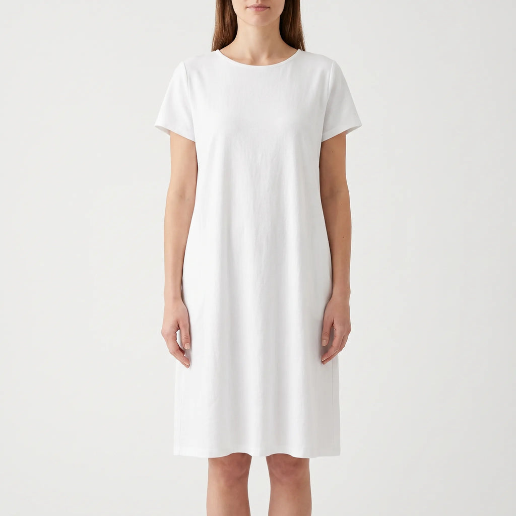 AuraDress  - Womens Relaxed Fit Midi Dress Casual Daytime Outings