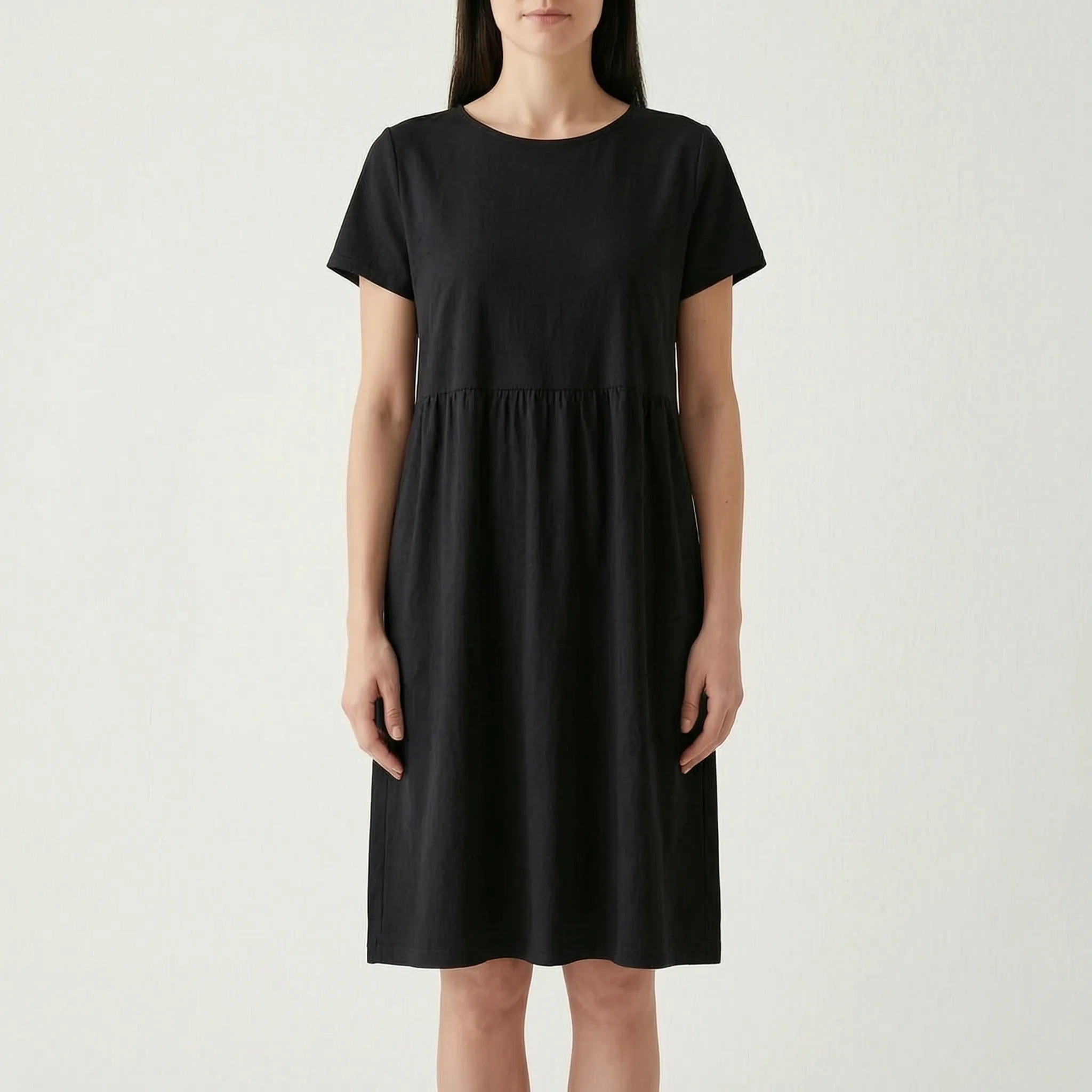 AuraDress  - Womens Relaxed Fit Midi Dress Casual Daytime Outings