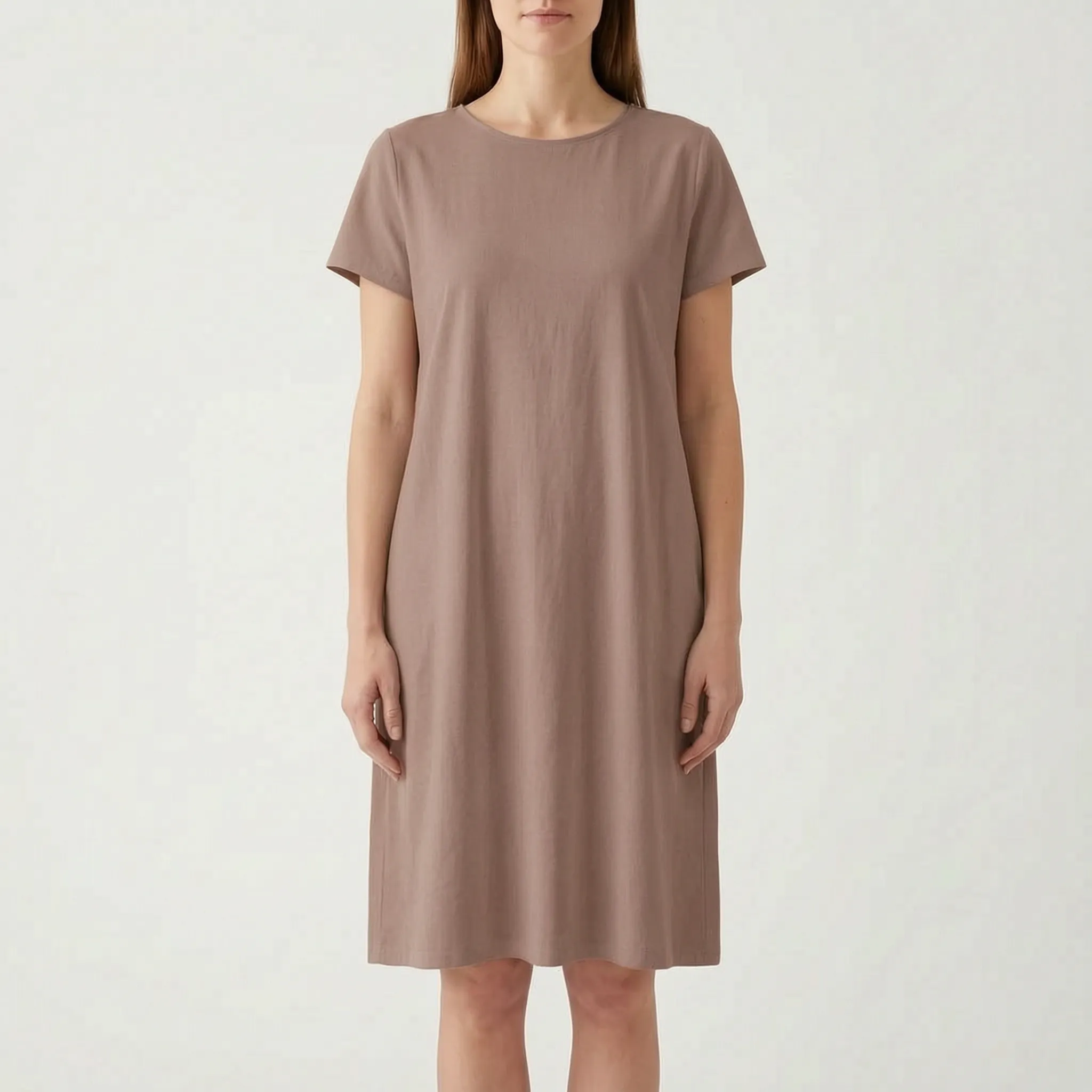 AuraDress  - Womens Relaxed Fit Midi Dress Casual Daytime Outings