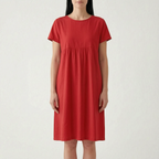 AuraDress  - Womens Relaxed Fit Midi Dress Casual Daytime Outings