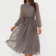 Auraline - Polka Dot Midi Dress