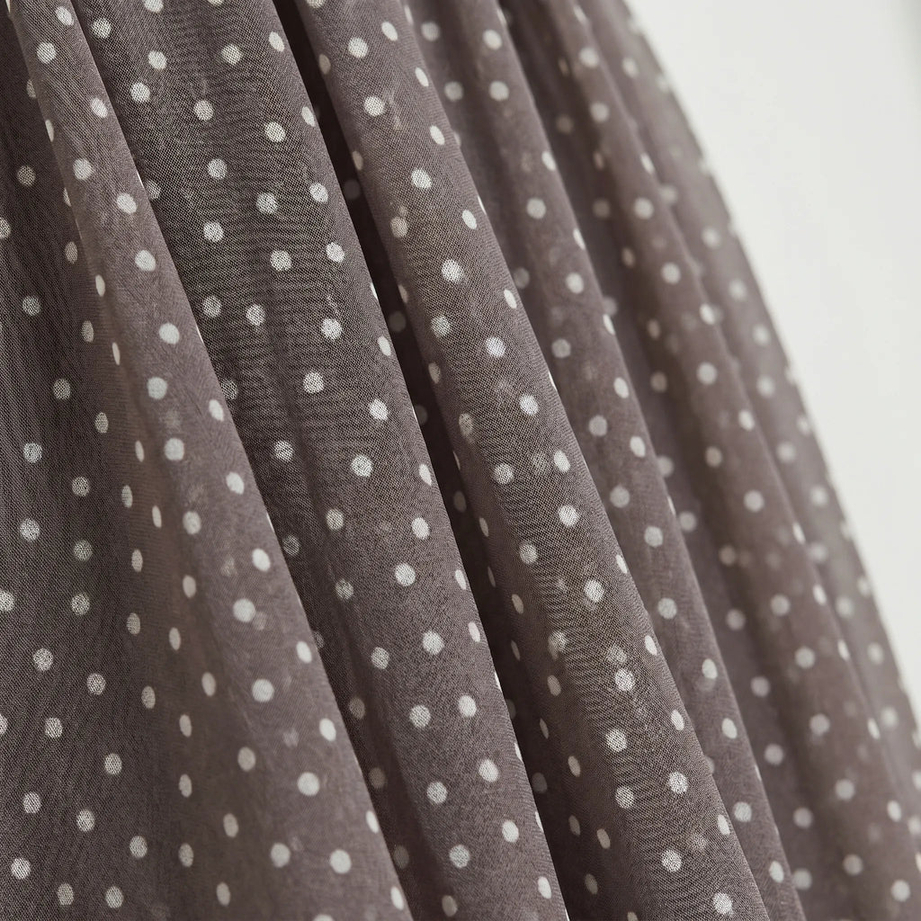 Auraline - Polka Dot Midi Dress