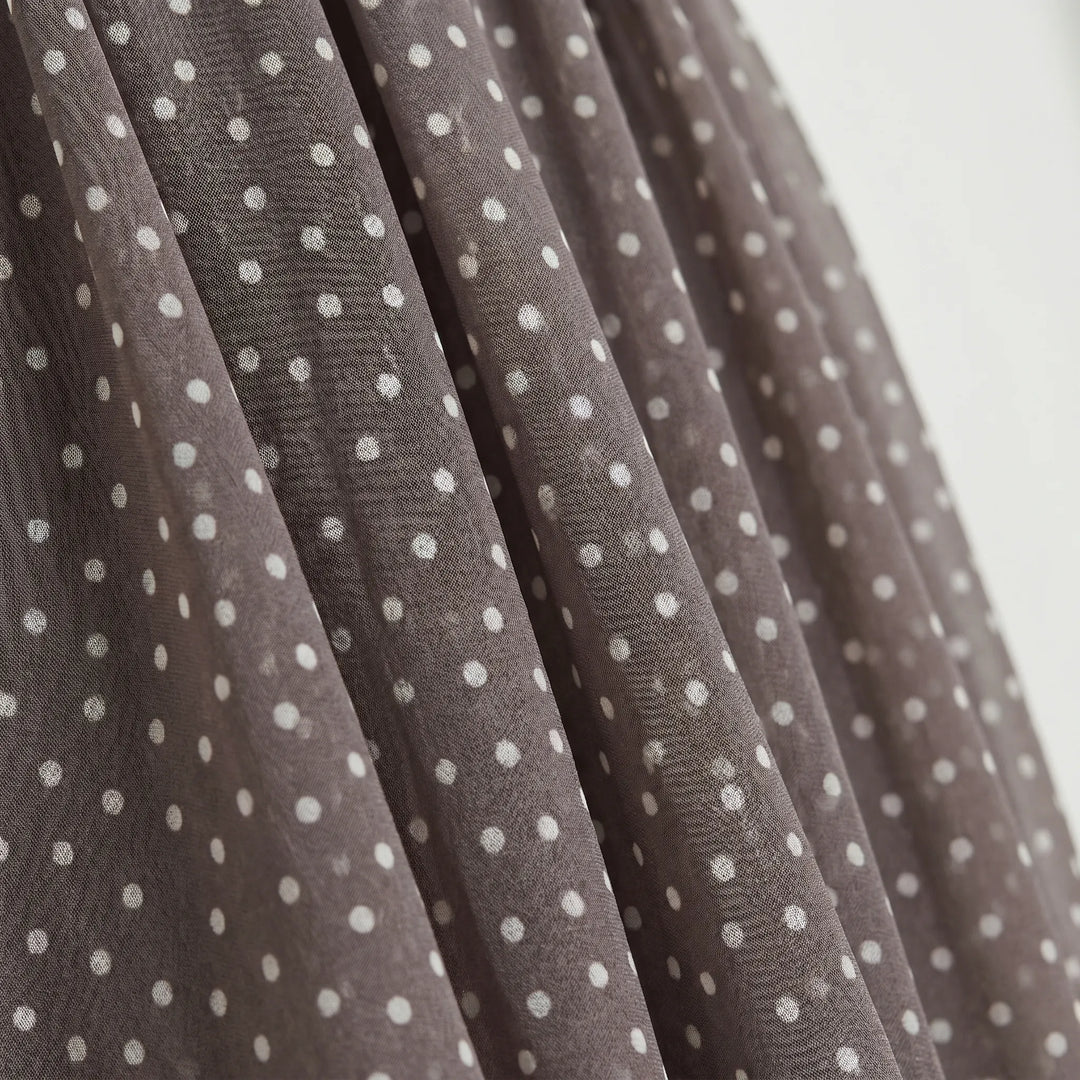 Auraline - Polka Dot Midi Dress