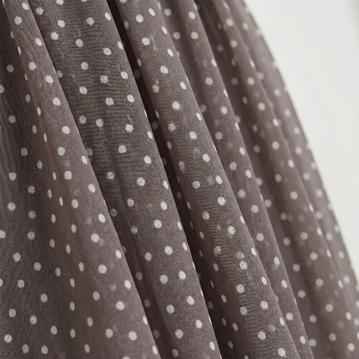 Auraline - Polka Dot Midi Dress