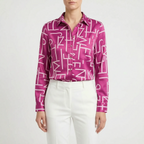Aurelia  - Fitted Long-Sleeve Blouse Office Dressing