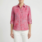 Aurelia  - Fitted Long-Sleeve Blouse Office Dressing